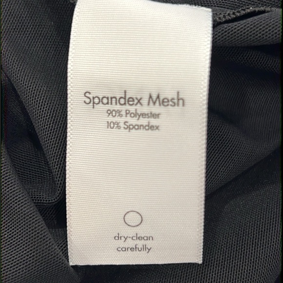 FANCI CLUB Madeline Dress Black Sheer Mesh Maxi - Picture 14 of 14